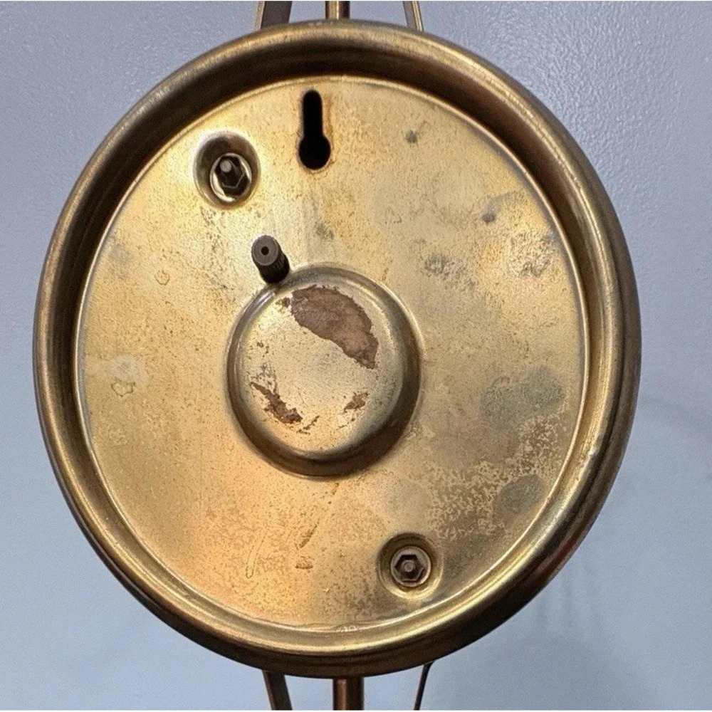 Vintage United Metal‎ Goods Electric Clock American Eagle Made In USA WORKS!
